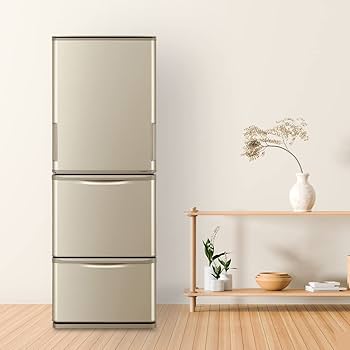 Amazon.co.jp: シャープ SHARP 冷蔵庫 SJ-X355H-N 350L 幅60.0cm