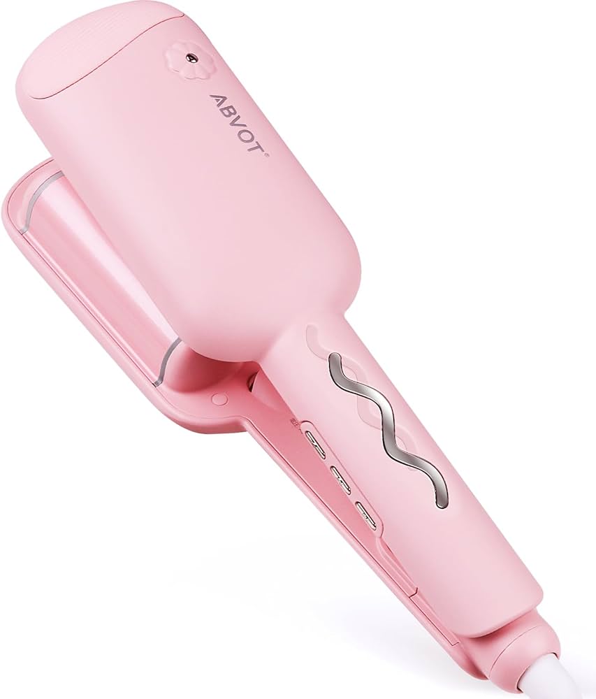 Amazon.co.jp: ABVOT ウェーブアイロン32㎜ 花の季節 ヘアアイロン