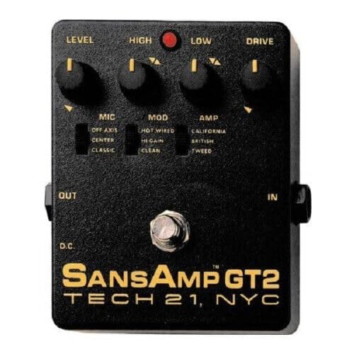 Amazon | TECH 21 GT2 サンズアンプ SansAmpギター用アナログアンプ