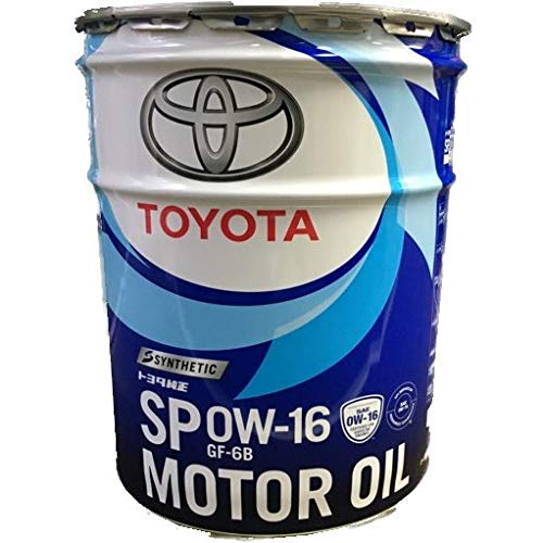 Amazon | TOYOTA（トヨタ）純正エンジンオイル SP 0W-16 20L 08880