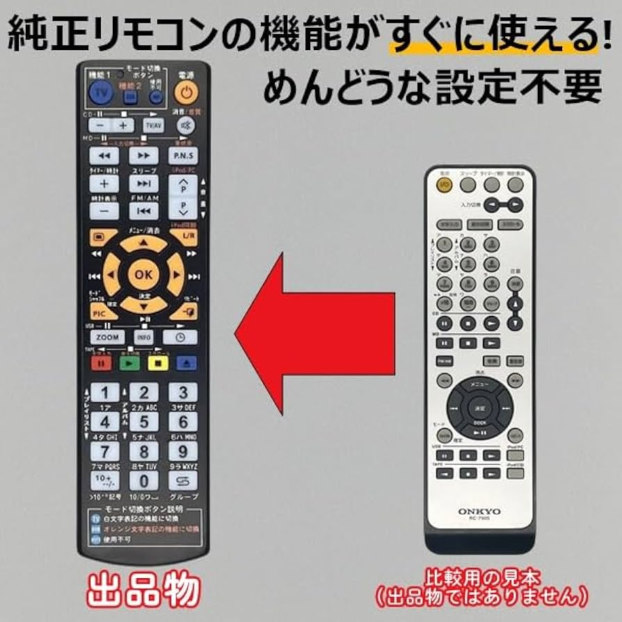 Amazon | 【代替リモコン264】ONKYO RC-790S 互換 (X-N7EX X-N9EX FR