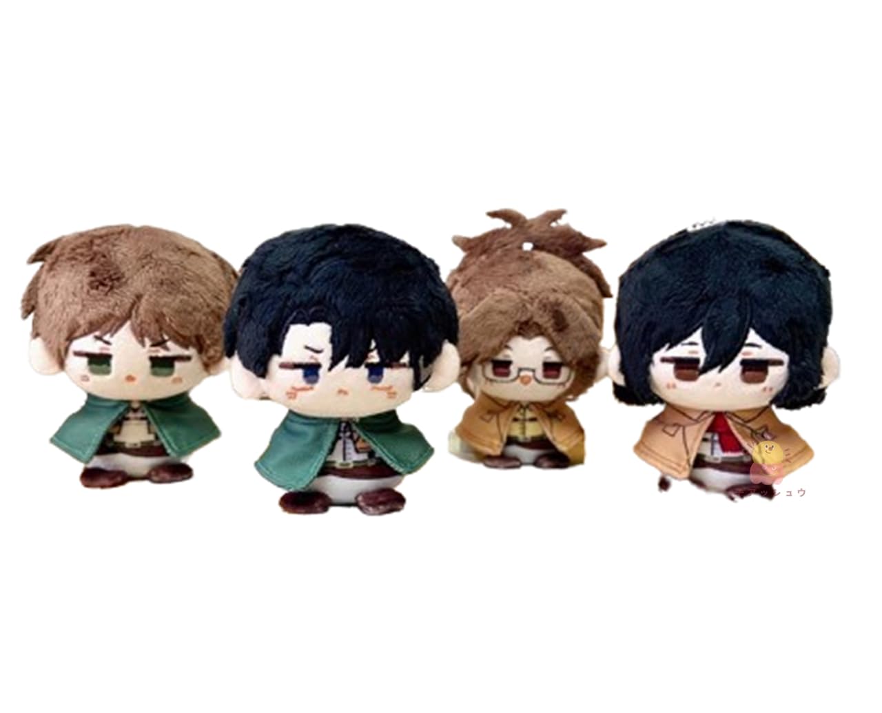 Amazon.co.jp: 進撃の巨人 グッズ ぬいぐるみ 人形 兵長 ミカサ エレン