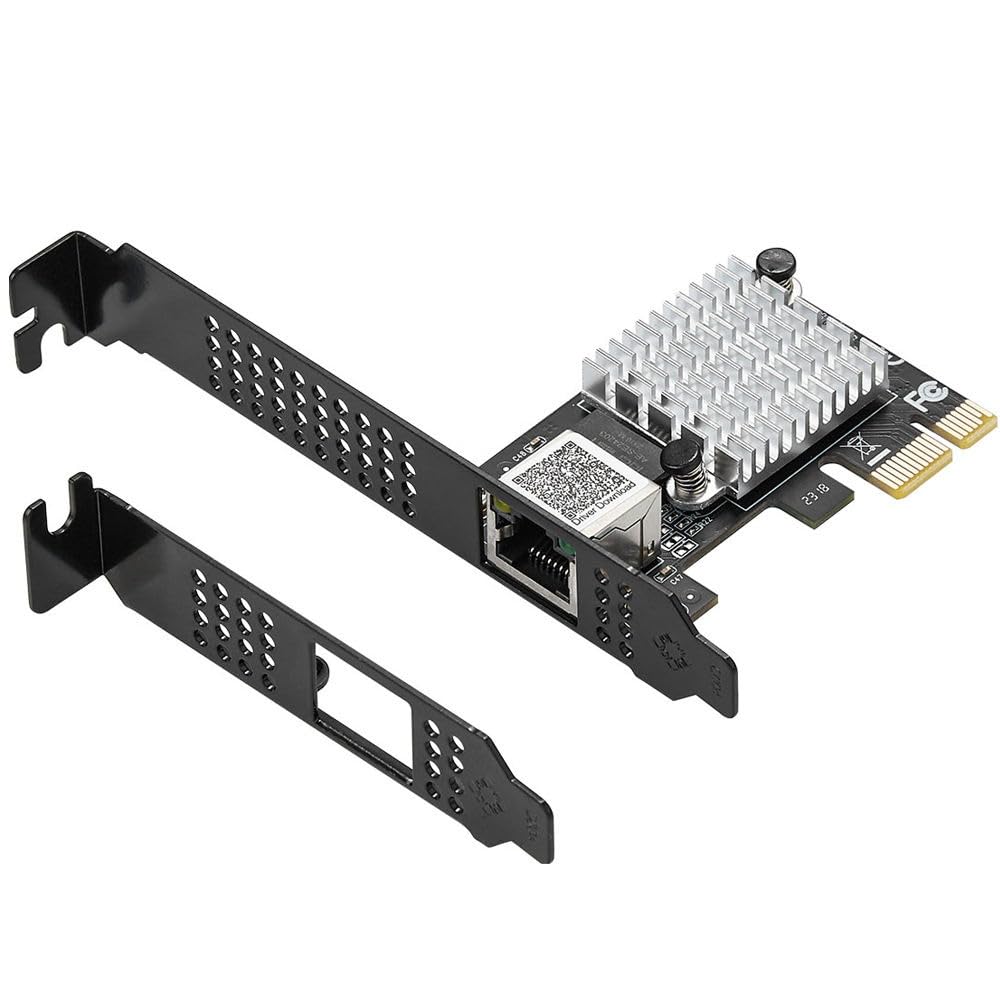 Amazon | 10GbE 有線LANカード Realtek RTL8127搭載 PCIe Gen4x1 RJ45