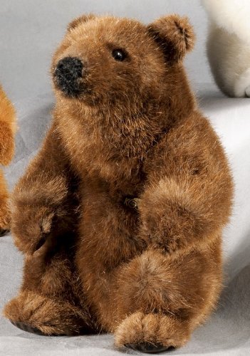 Amazon.co.jp: お座りベア 茶 KOSEN(ケーセン社) 18cm Brown Bear Mini