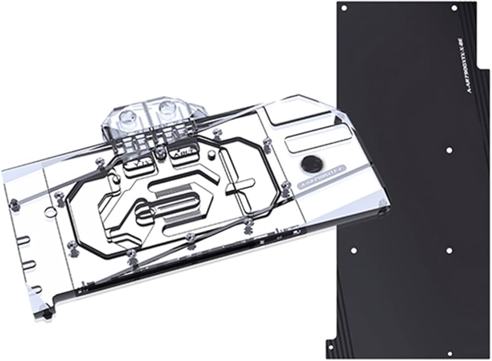 Amazon.co.jp: GPUウォーターブロック水冷ブロック ASRock AMD Radeon