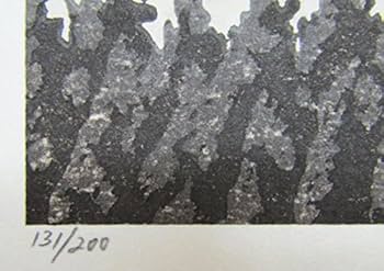 Amazon.co.jp: 宮本秋風『秋』木版画 ・風景画・【版画・絵画】【B2886