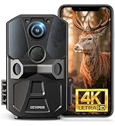 Amazon.com: CEYOMUR Trail Camera, WiFi Bluetooth Native 4K 40MP