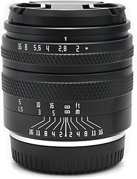 Amazon.co.jp: AstrHori 50mm F2.0 キヤノンRFマウント ブラック 標準