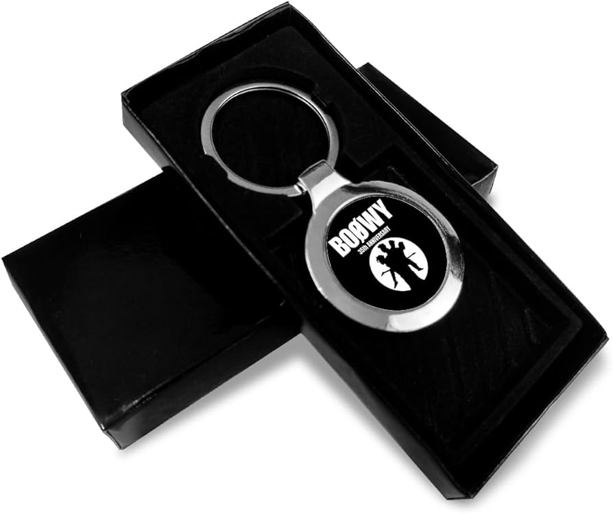 Amazon.co.jp: キーホルダー ボウイ Boowy Boøwy グッズ キーリング