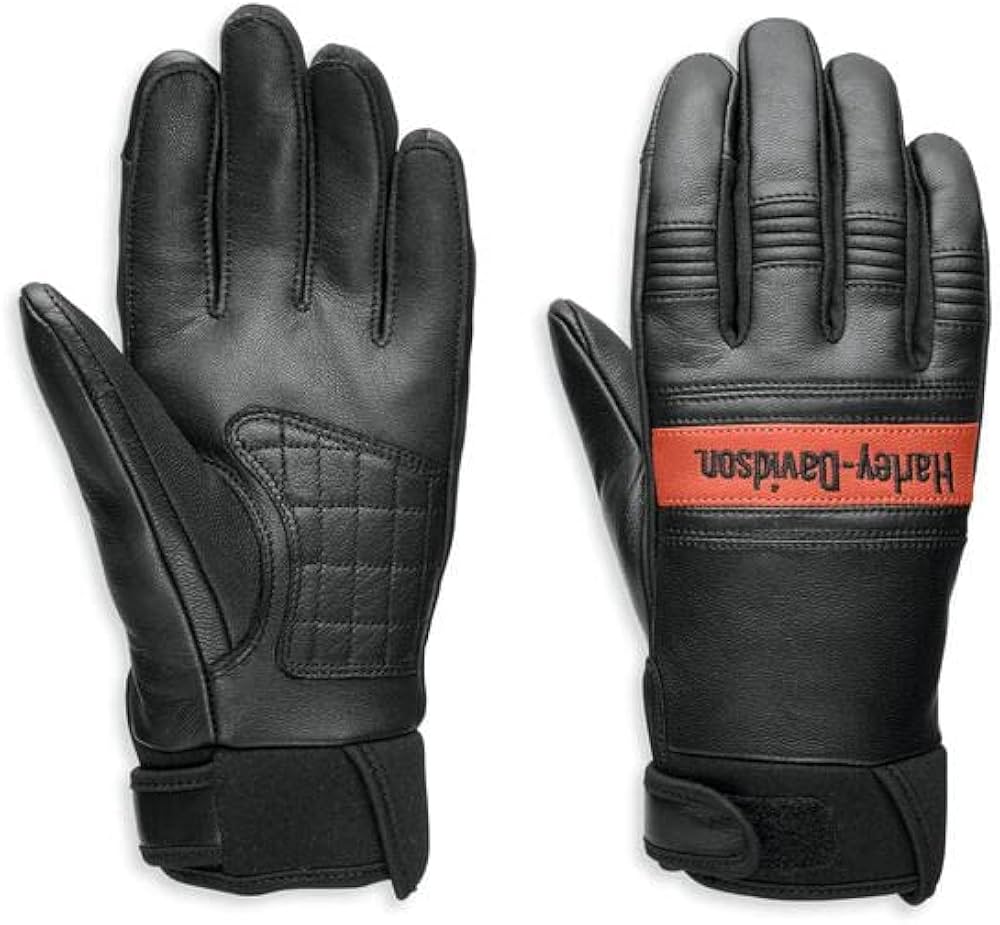 Amazon.co.jp: ハーレー純正 レディースオベーション レザー グローブ