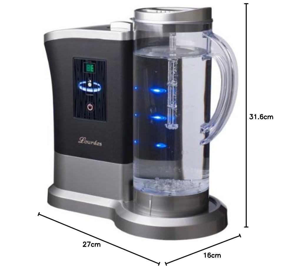 Amazon | 高濃度水素水生成器 Lourdes (シャインシルバー