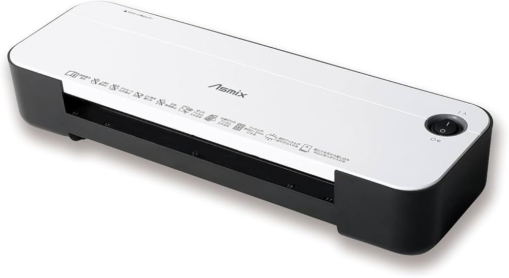 Amazon.co.jp: アスカ ラミネーター 2本ローラー L217A4 簡単 軽量 0.9