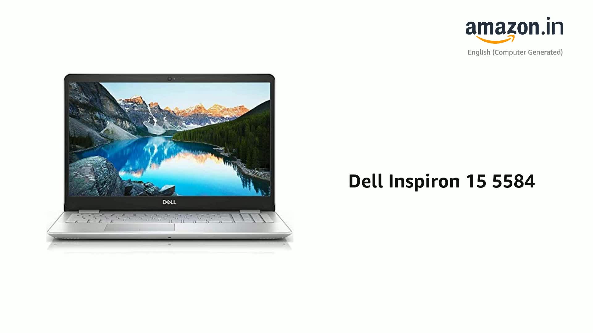 Dell Inspiron 15 5584 (Core i7-8th Gen/8GB RAM/1TB HDD + 512 SSD