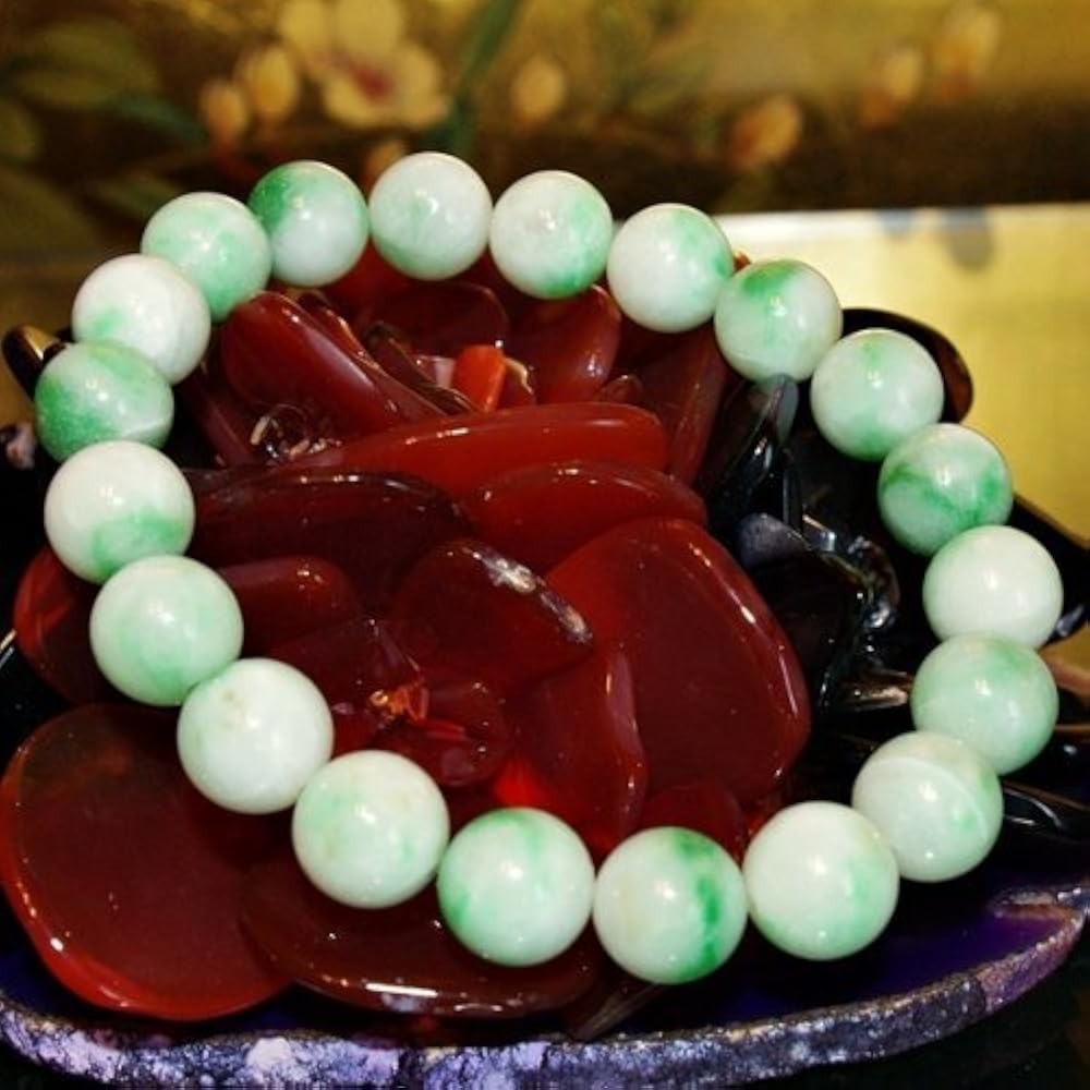 Amazon | theory xyz 糸魚川翡翠 ブレスレット 極上級 AA品 ひすい