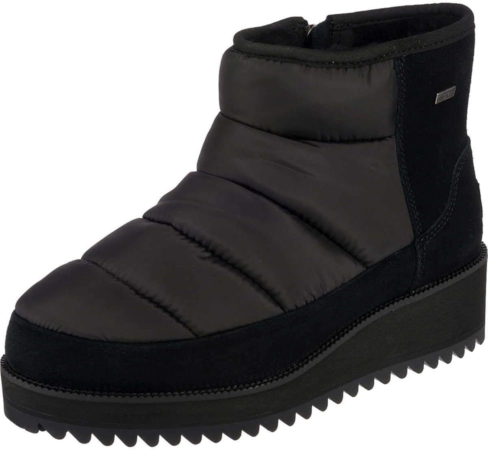 Amazon.com | UGG Women's Ridge Mini Boot, Black, 5 | Snow Boots