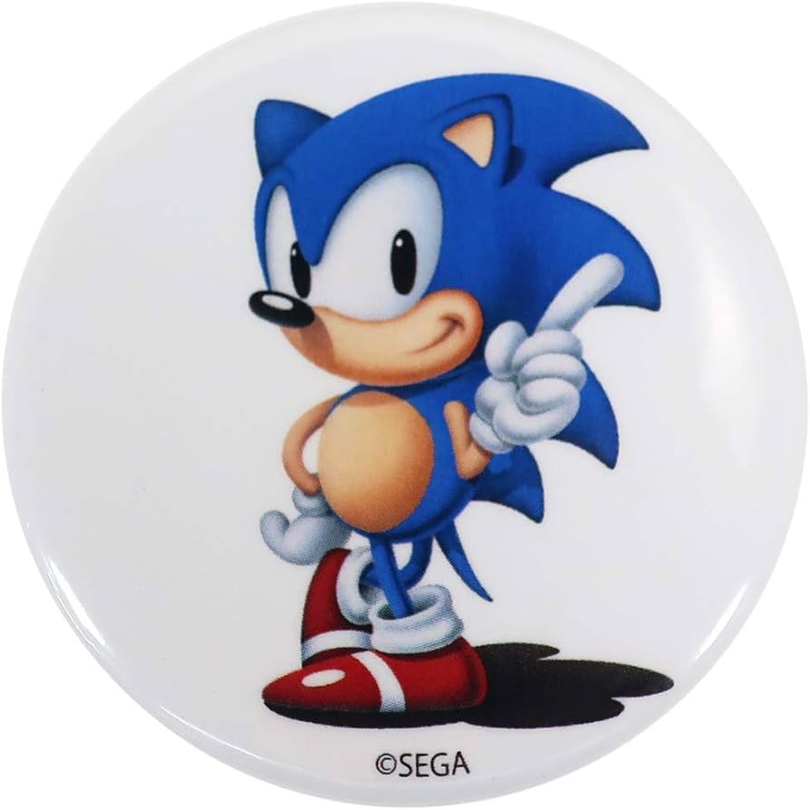 Amazon | ソニックザヘッジホッグ[缶バッジ]ビッグ カンバッジ