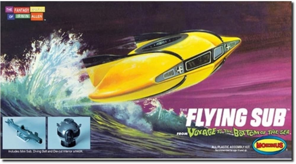 Amazon | プラッツ メビウスモデル 1/128 原子力潜水艦シービュー号