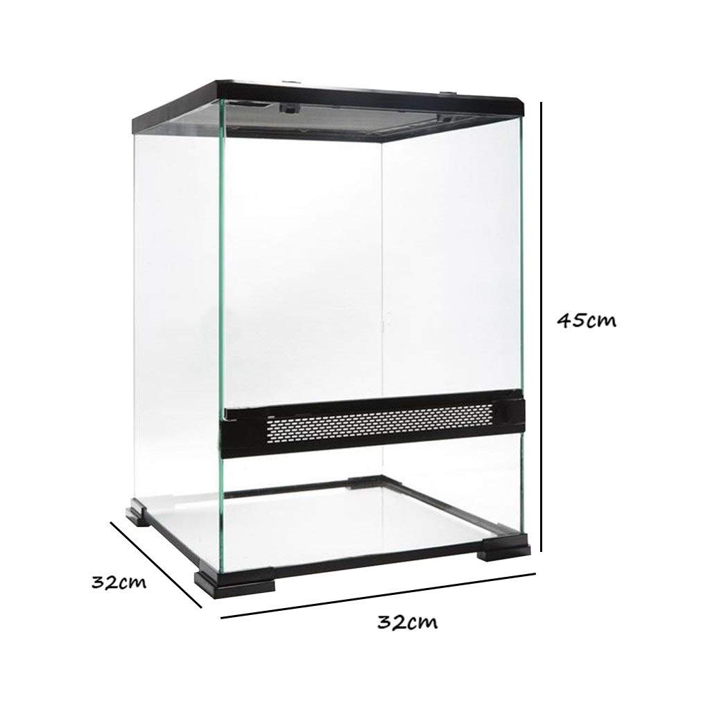 Amazon | ガラス爬虫類ケージ、トカゲカメレオンカメヘビクリッター