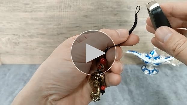 Amazon.com: Mansiyuyee Brass Chinese Zodiac Monkey Statue Keychain