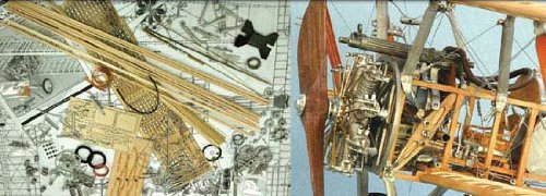 Amazon | 木製模型飛行機キット モデルエアウェイ MA1030 ソッピース