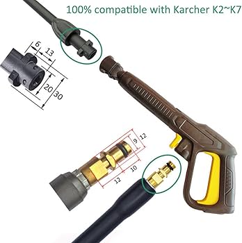 Amazon | ケルヒャー(Karcher)対応高圧洗浄機KシリーズK2 K3 K4 K5 K6