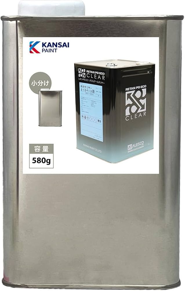 Amazon | 関西ペイント レタン PG エコ RR 210 クリヤー 580g/ 2:1
