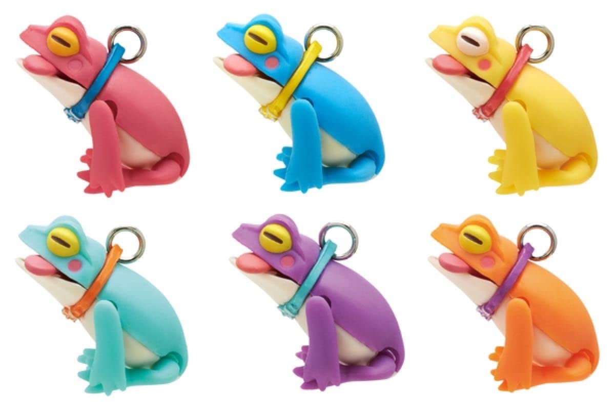 Amazon | おさんぽカエル Basic レトロポップ 6種セット キタンクラブ