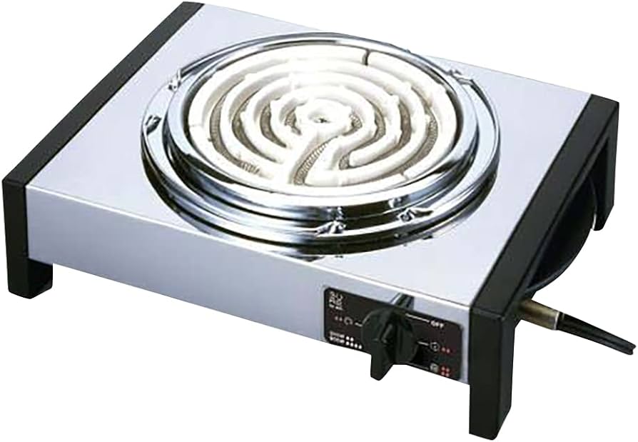 Amazon | 石崎電機製作所 電気コンロ SK-65S ホワイト | 石崎電機