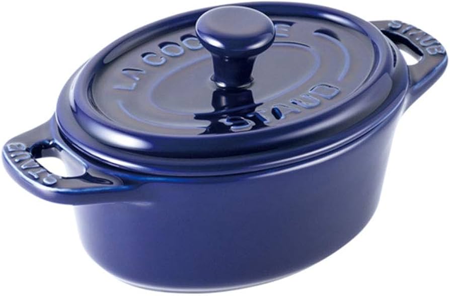 Amazon｜staub ストウブ 「 セラミック オーバル ミニココット ペア