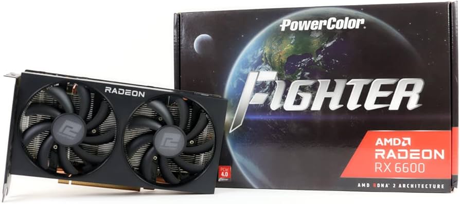 Amazon.com: PowerColor Fighter AMD Radeon RX 6600 Graphics Card