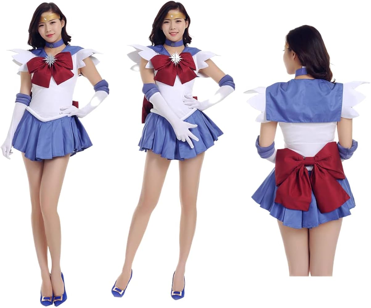 Amazon.com: ZNZXYCOS Adult Anime Saturn Cosplay Women's Purple