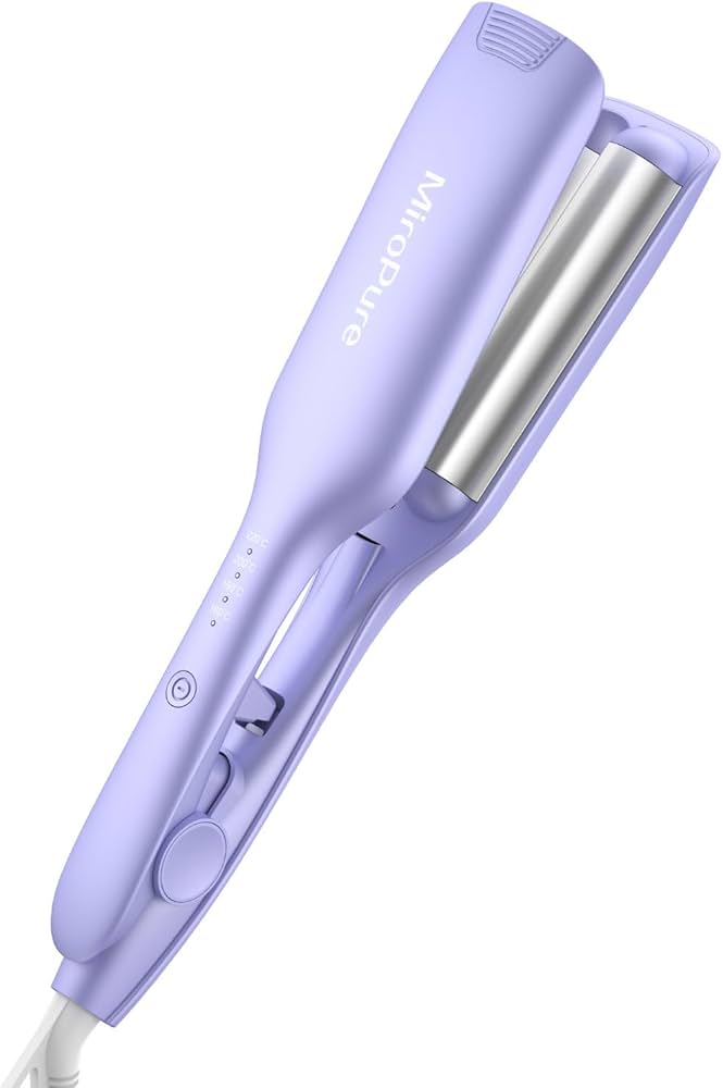 Amazon | MiroPure ヘアアイロン カール ウェーブアイロン 26㎜ 挟む