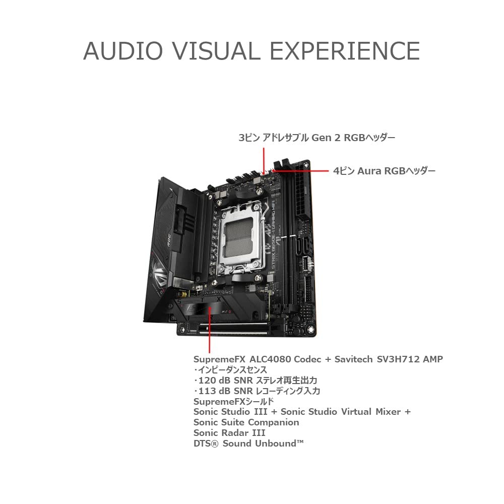 Amazon | ASUS ROG STRIX B650E-I GAMING WIFI AMD Ryzen 7000