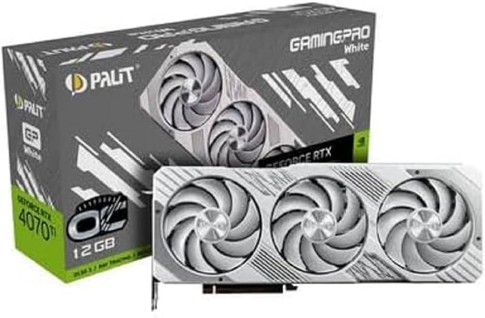 Amazon | Palit(パリット) GeForce RTX 4070 Ti GamingPro White OC