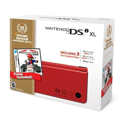 Amazon.com: Nintendo DSi XL - 25th Anniversary Edition Red