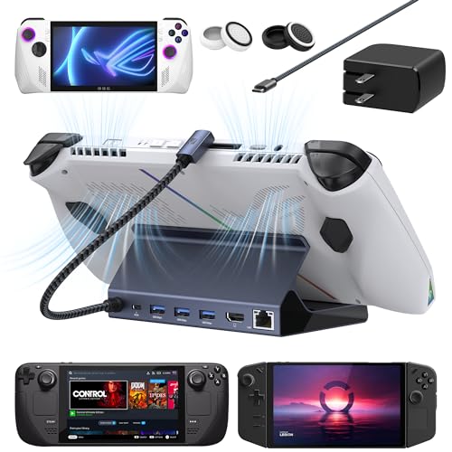 Amazon.co.jp: iVANKY ROG Ally/Legion Go/Steam Deck ドックと65W PD
