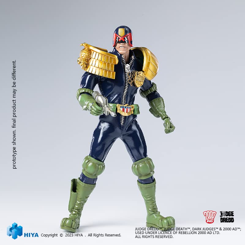 Amazon.co.jp: Hiya Toys ジャッジ ドレッドフィギュア 1/12 極上