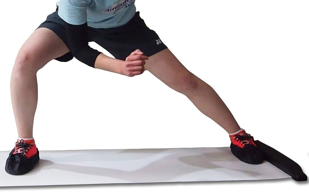 Amazon | Fungoal スライドボード 180cm 黒 筋トレ 体幹 トレーニング