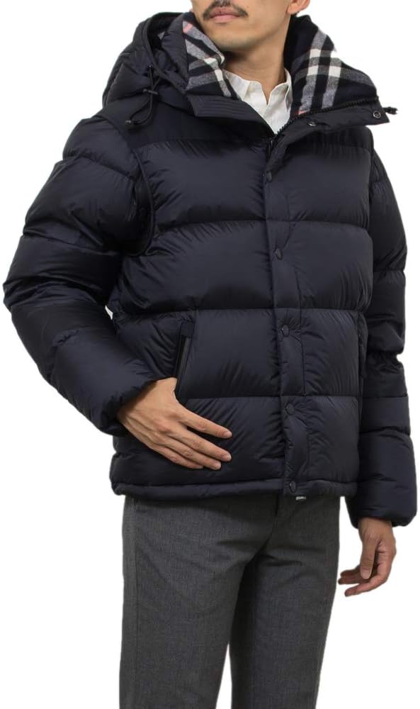 Amazon | [BURBERRY] [バーバリー] メンズ ダウンベスト/ジャケット