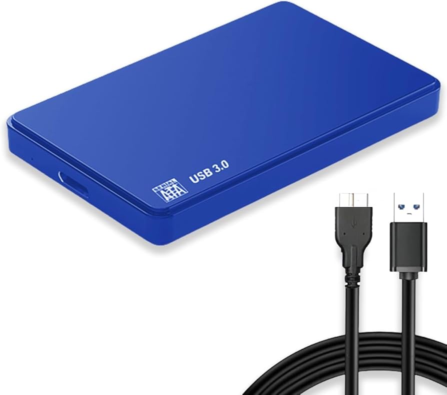 Amazon | BIGBIGER 500G USB3.0 Type C HDD 2in1外付け ハードディスク