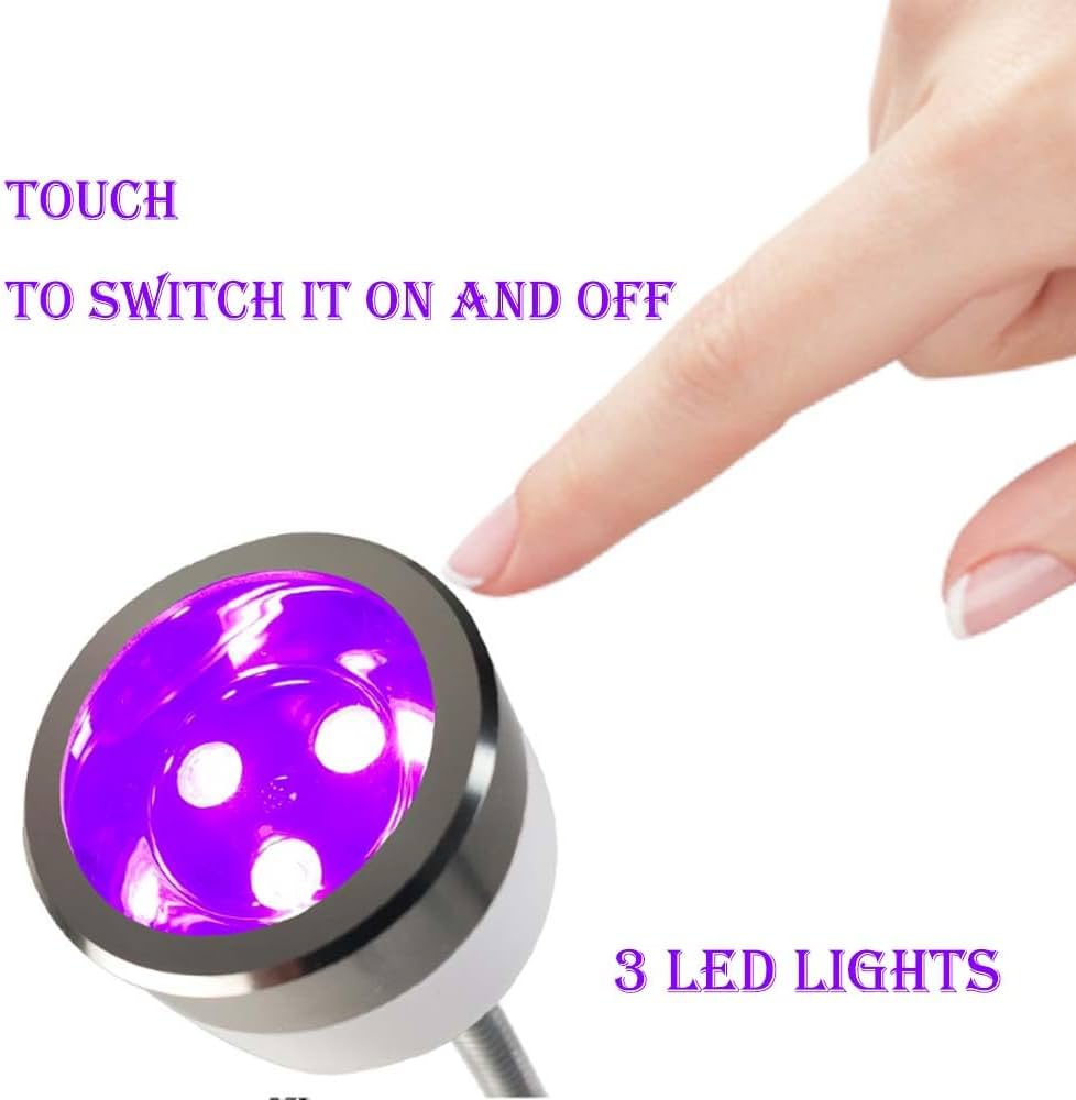 Amazon.com: YIZHUO UV Led Nail Lamp, 9W Flash Cure Light for Gel-X