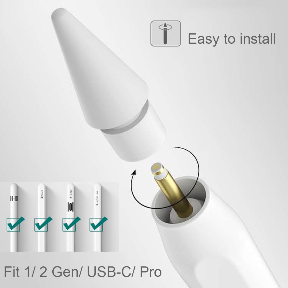 Amazon.co.jp: Apple Pencil チップ 第2世代/第1世代 Apple Pencil