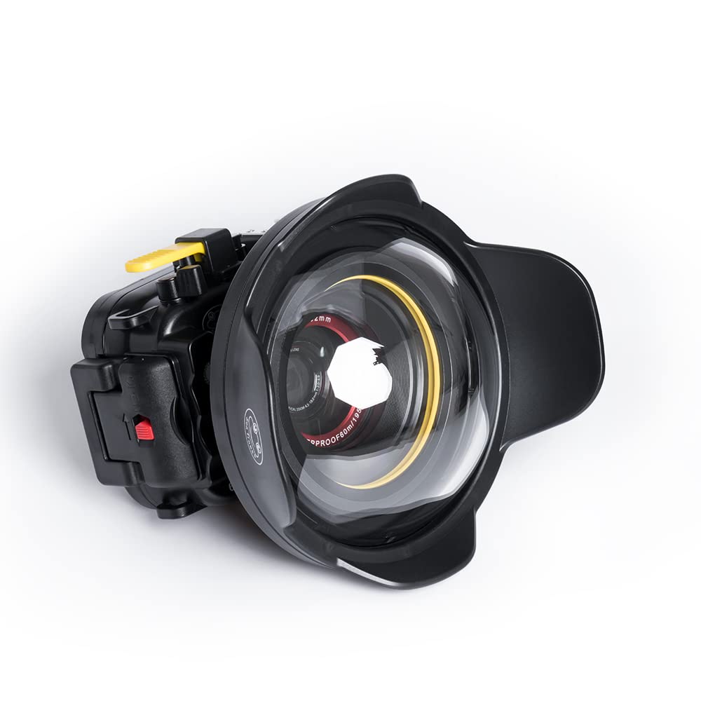 Amazon | Seafrogs 防水ケース オリンパス TG-5用 ドームポートと