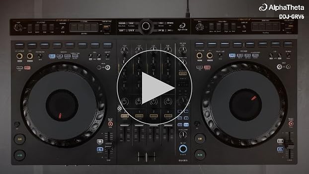 Amazon.com: AlphaTheta DDJ-GRV6 4-channel DJ Controller with
