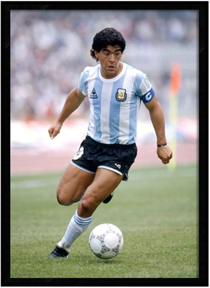 Amazon.co.jp: マラドーナアルゼンチン代表の壁画装飾、サッカースター