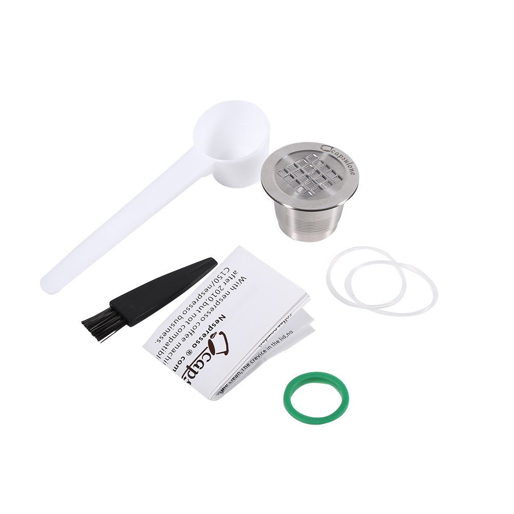 Amazon.co.jp: コーヒーカプセルマシン ステンレススチール 詰め替え