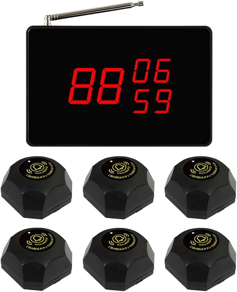 Amazon.co.jp: ALIBELL 呼び出しベル 飲食店 呼び鈴 介護 呼び出し