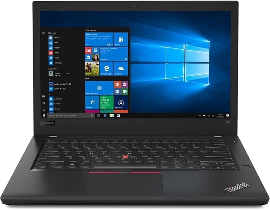 Amazon.com: Lenovo ThinkPad T480 14
