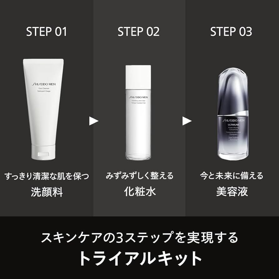 Amazon.co.jp: SHISEIDO MEN(資生堂メン) 資生堂メン 美容液 化粧水