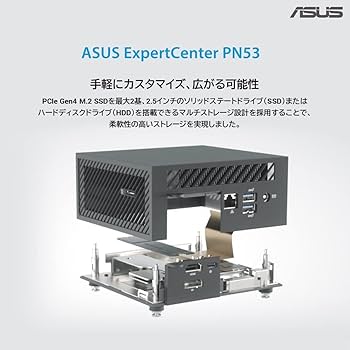 Amazon.co.jp: ASUS デスクトップミニパソコン (Ryzen 5 7535H/8GB